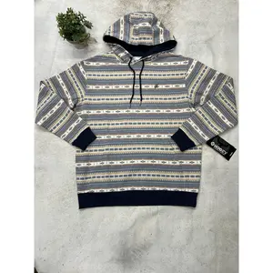 Hooey Men's Blue Aztec Pattern Legendary Hoody