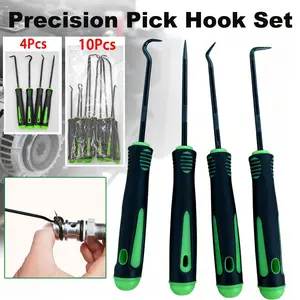 4pcs/10pcs Multi-Functional Car Oil Seal and O-Ring Tool Set, Precision Hook Installation/dismantling Tools for Cars Motorcycles Home Repair, Multifunctional Tool Kit