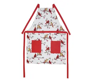 Temp-tations Seasonal 35"x28" Printed Apron with Pockets