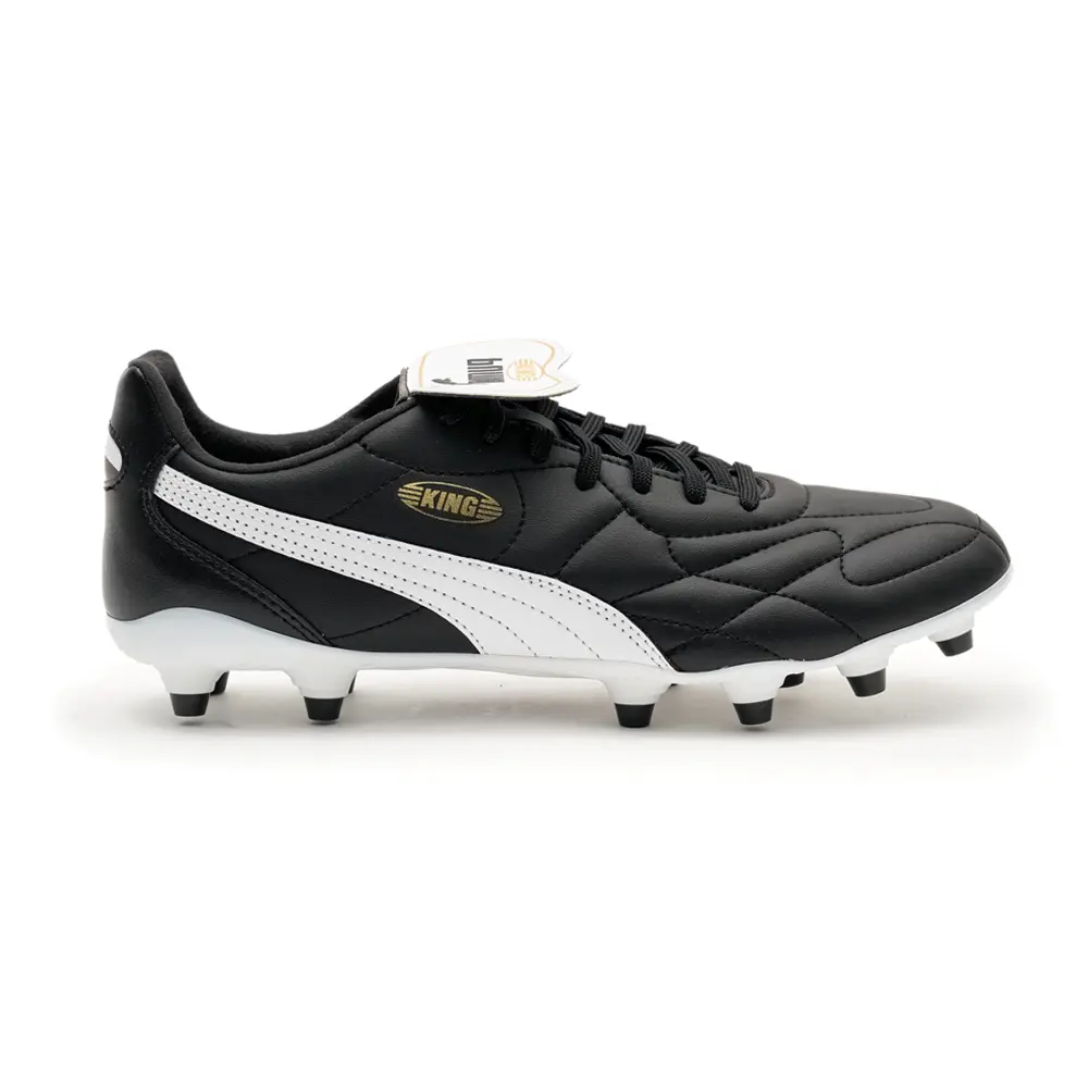 PUMA Mens King Firm GroundArtificial Ground Soccer Cleats - Black PUMA Mens King Firm GroundArtificial Ground Soccer Cleats - Black
