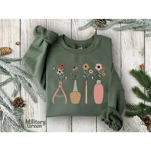 Nail Tech Sweatshirt  | Cozy Nail Artist Hoodie | Perfect Gift for Manicurists & Salon Pros crewneck  sweatshirt