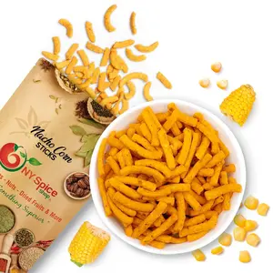 NY Spice Shop Nacho Corn Sticks – Bold, Crunchy Snack with Zesty Flavor | Ideal for Bulk Bins, Snack Mixes & Solo Munching