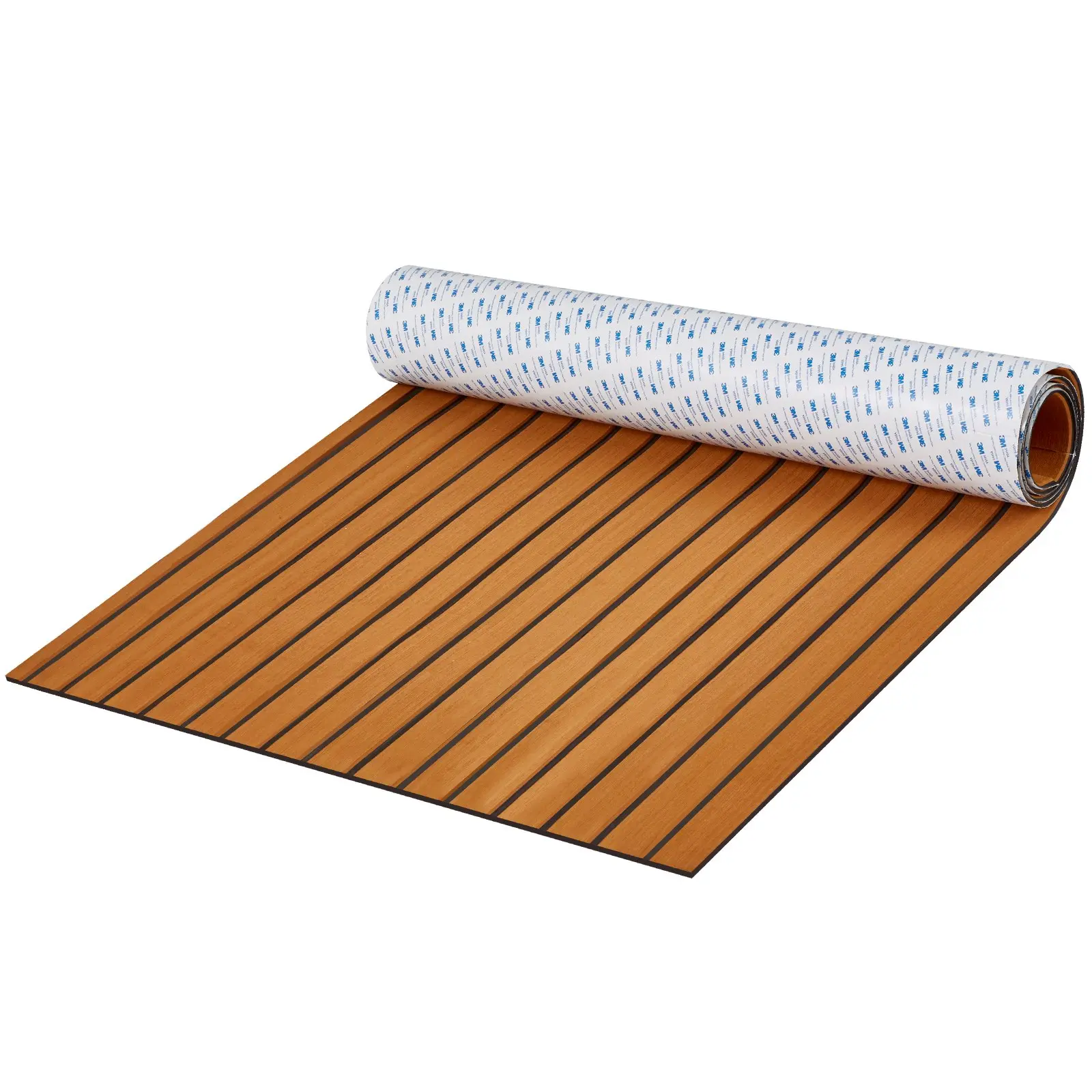 VEVOR Boat Flooring, EVA Foam Boat Decking 94.5x 35.4, Non-Slip Self-Adhesive Flooring, 23.2 sq. ft Marine Carpet for Boats, Yacht, Pontoon, Kayak Decking
