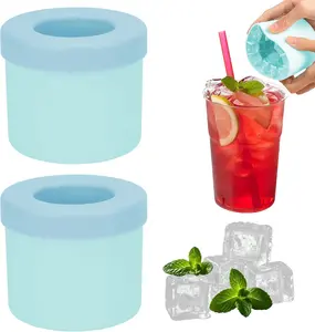 Fast-Freezing Silicone Ice Tray – Easy Release, Reusable, Ready-to-Eat Ice for Parties & Outdoors