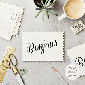Bonjour Postcard