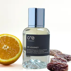 My Journey, by CN1 Fragrance | Women Perfume, Eau de Parfum (EDP) | Orange Blossom, Tuberose, Cedarwood, Vanilla | Elegant Floral Fragrance