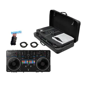 Pioneer DJ DDJ-REV5 Scratch Style DJ controller w/ EVA Carry Bag + XLRs