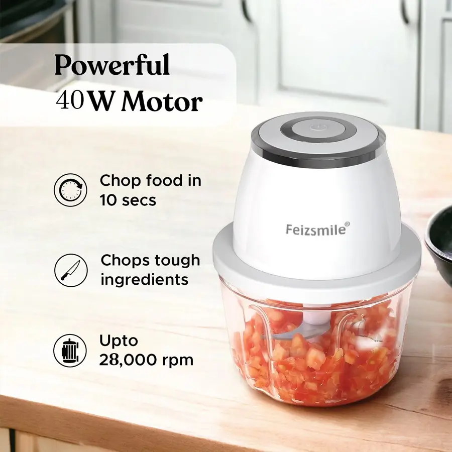 Portable Electric Food Chopper, USB Rechargeable Wireless Handheld Garlic Slicer and Food Processor for Vegetables and Meat, Multifunctional Durable Vegetable Cutter, Kitchen Vegetable Chopper, Kitchen Choppers