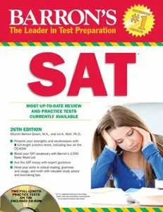 USED-Barron's SAT with CD-ROM by Ira K. Wolf Ph.D. (Paperback)