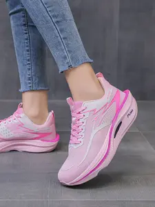 Women's Breathable Running Shoes, Lightweight Low-Top Casual Sports Sneakers, Md Sole for All Seasons Comfort, Fashionable Durable Performance Footwear