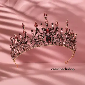 Tiaras Princess Crown for Women and Girls Crystal Headbands for Bridal, Princess for Wedding and Party