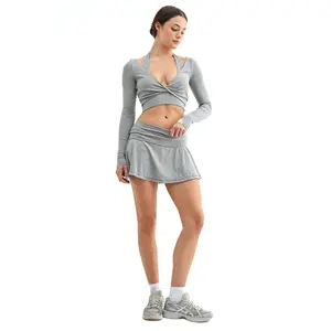 Ease Foldover Skirt │ Grey