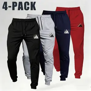Super Comfort Elastic Waist Drawstring Sweatpants Fashion Graphic Design Casual Track Pants Suitable For Workout Travel And Relax Daily Outfit