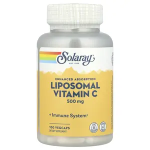 Solaray Enhanced Absorption, Liposomal Vitamin C, 100 VegCaps