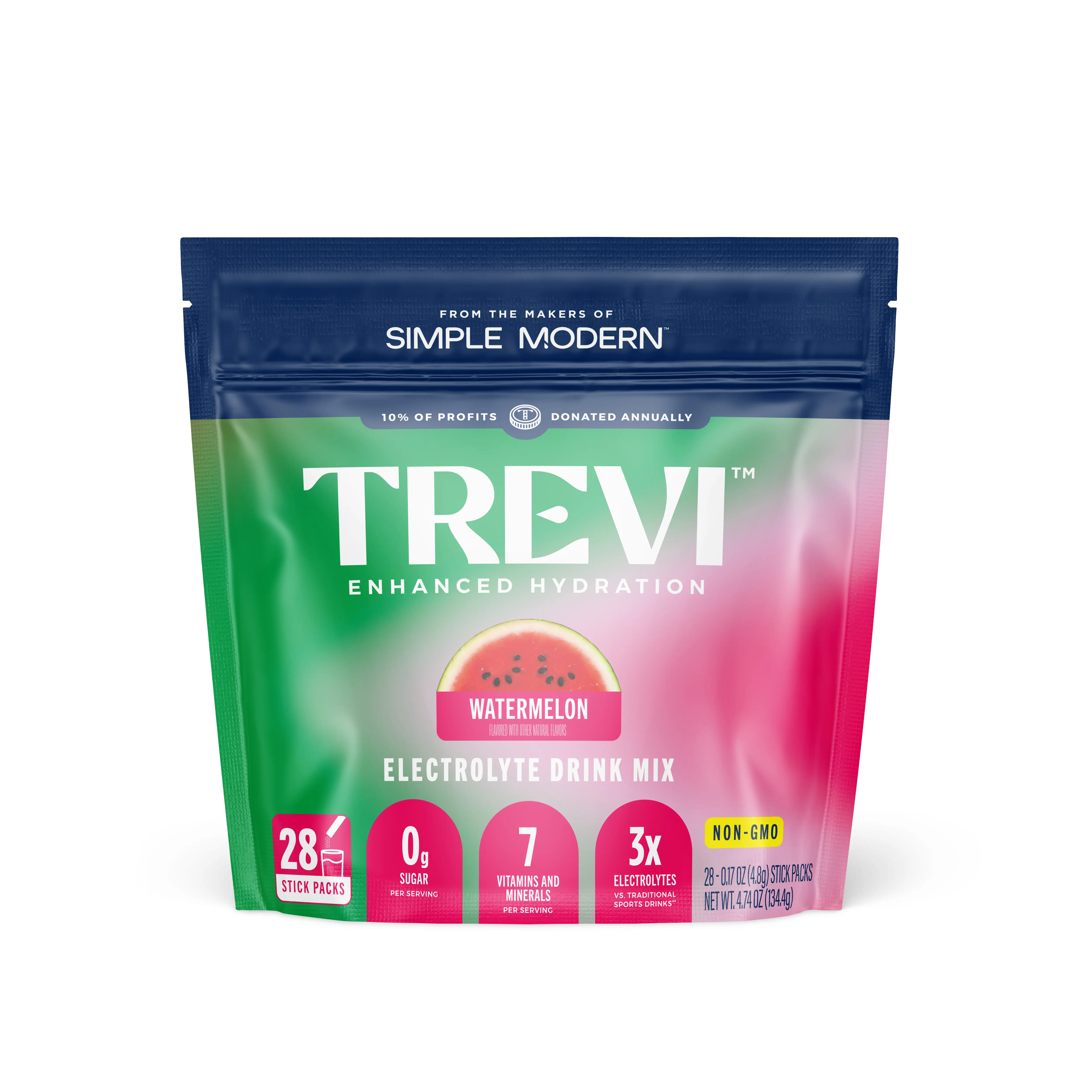 Trevi Boost Models Trevi Watermelon Electrolyte Drink Mix - Sugar Free & Vitamin Boost ...