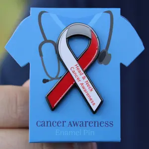 Head & Neck Cancer Awareness Ribbon Pin