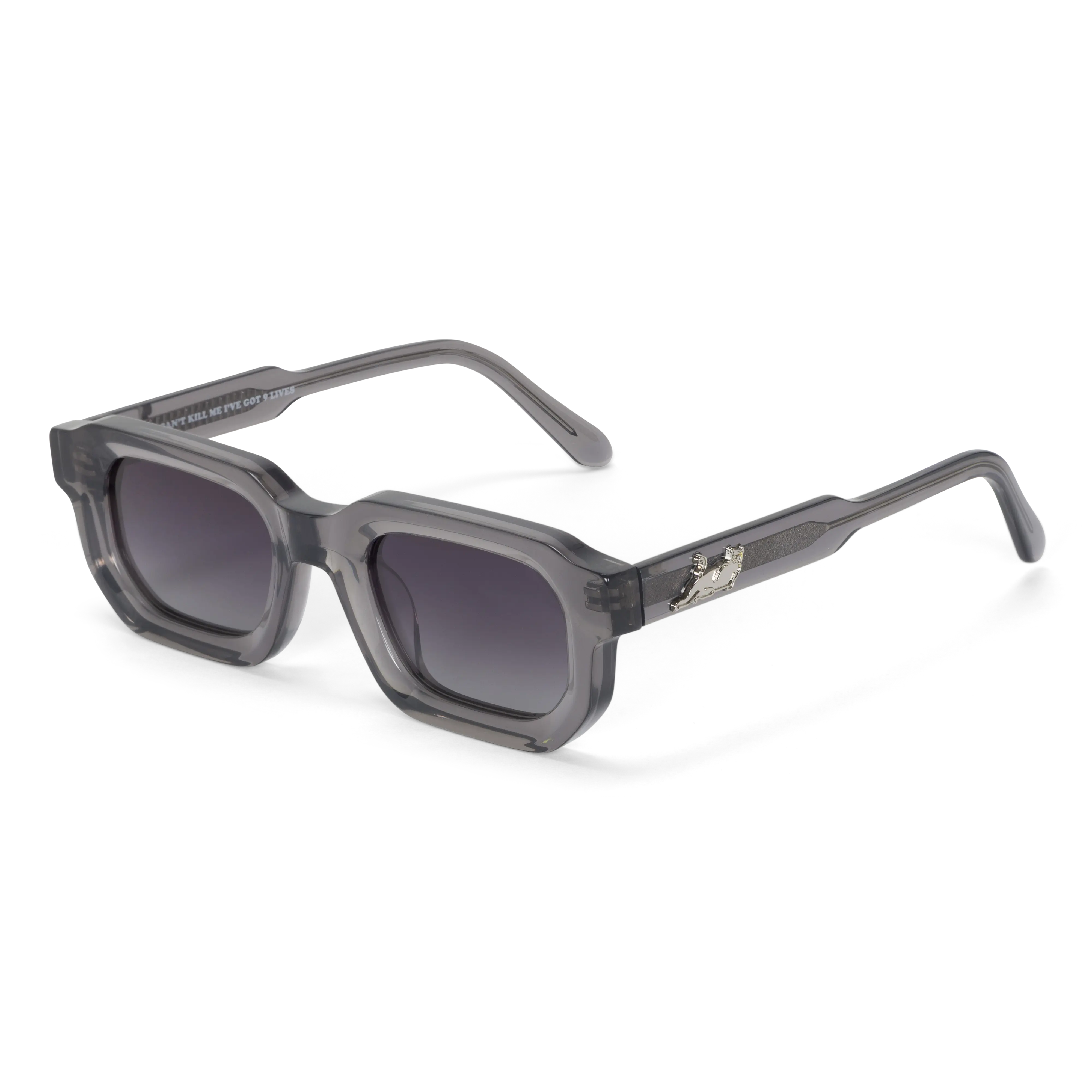 Castanza Sunglasses (Grey / Purple)