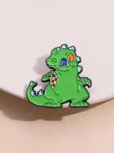Cute Cartoon Dinosaur Design Brooch, Fashion Brooch for Party, Daily Clothing Decor, Trendy All-match & Exquisite Brooch for Birthday Gift, Alloy Brooch Pin, Jewelry, Fashion Accessory