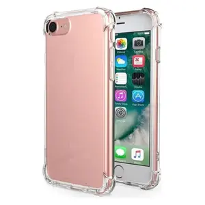 Entronix iPhone 8/7/SE Crystal Clear Case - TPU Cover Transparent Wireless Dustproof