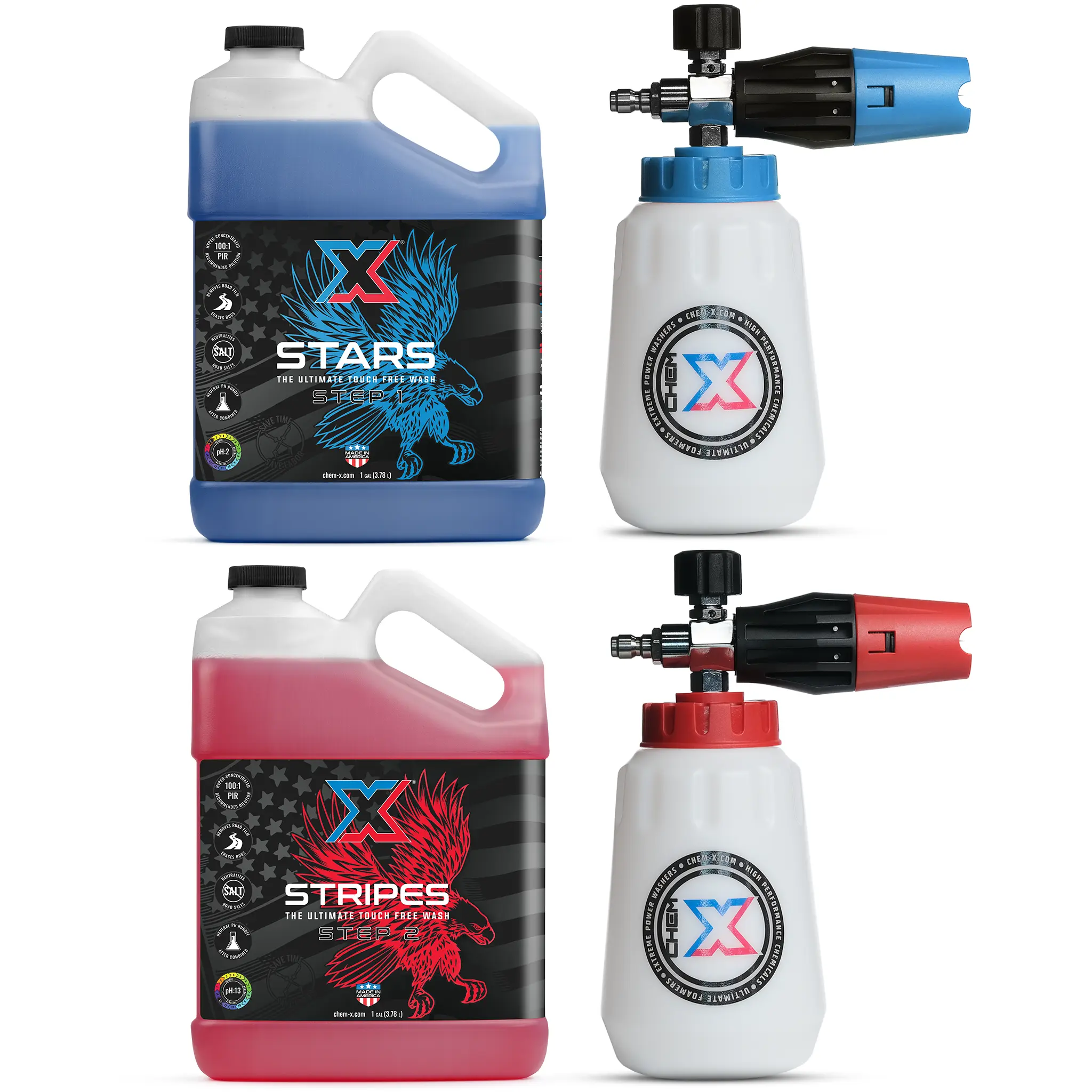 Stars and Stripes: Chrome Cannon Kit