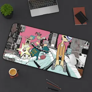 Soul Eater Anime Aesthetic Mouse Pad – Soul Eater Desk Mat Perfect for Gamers & Fans! – Extra Large Gaming Mouse Pad