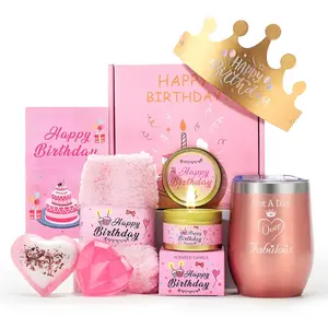 Birthday Gifts for Women   Basket Friendship  Relaxing Set     Ideas for Women  Box for Sister Birthday Presents
