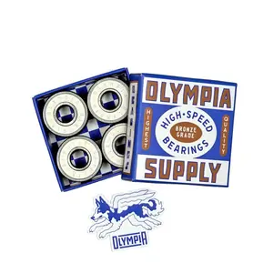Olympia Supply Skateboard Bearings Bronze Grade High Speed