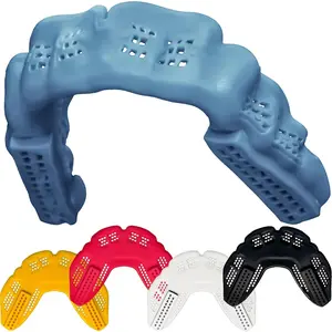 Braces Mouthguard – World’s Thinnest & Strongest Sports Mouth Guard for Braces! Basketball Football Lacrosse Wrestling Hockey Rugby BJJ MMA Boxing Mouthpiece – Adult Youth & Kids