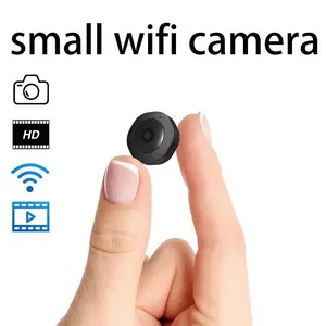 Mini IP Camera HD 1080P Indoor Covert Small Nanny Cam Video Voice Recorder Portable Security CCTV Camera for Home Office