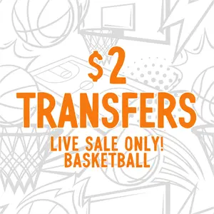 BASKETBALL $2 Transfers - LIVE SALE ONLY