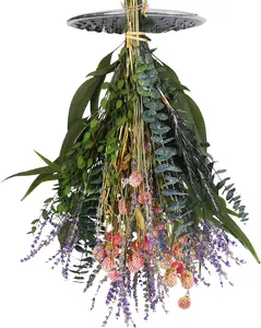 67 Pcs Dried Lavender Eucalyptus Plant for Shower - Natural Hanging Bundle With Real Leaves Branches for Spa, Bathroom Decor, Flowers Arrangement