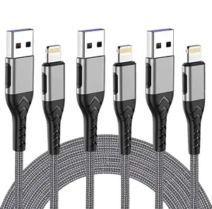 3 Pack 3/6 Feet IPhone Fast Charge Cable