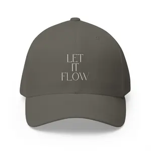 Let It Flow Closed-Back Structured Cap (Embroidery)