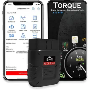 OBD2 Scanner   Auto Diagnostic Scan Tool  Fault Check Engine Light   Code Reader for iOS & Android Compatible for  OBDII Protocol   4.2