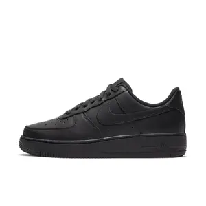 Nike Air Force 1 Low 07 Black Women's Casual Sneakers with Comfortable Fit and Stylish Design