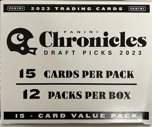 2023 Panini Chronicles Draft Football Fat Pack Box Fat Pack / Cello Box