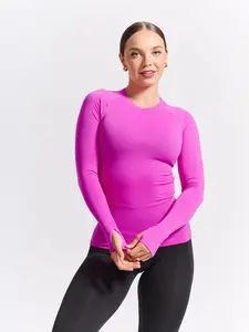 Seamless Long Sleeve Tee - Pop Rocks