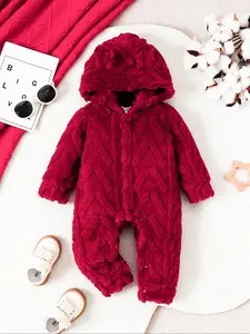 Cute Girls' Casual Long Sleeve Hoodie, Daily Wear Plain Color Pullover, Comfortable Kids Clothing for Fall & Winter Seasons