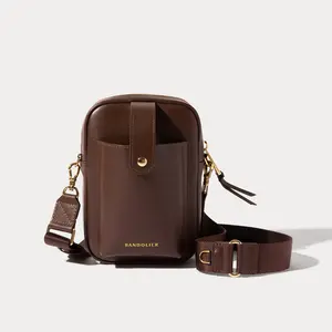 Dillon Bag - Espresso Brown/Gold