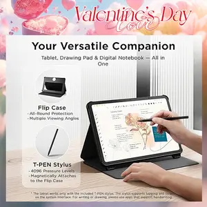 Live Only-Ares TCL NXTPAPER 11 Gen 2 Tablet 11-inch 2K HD Display with T-PEN Stylus & Flip Case for Drawing Note-Taking Reading AI-Powered Productivity Android 15 MediaTek Helio G80 Chip 8000mAh Battery