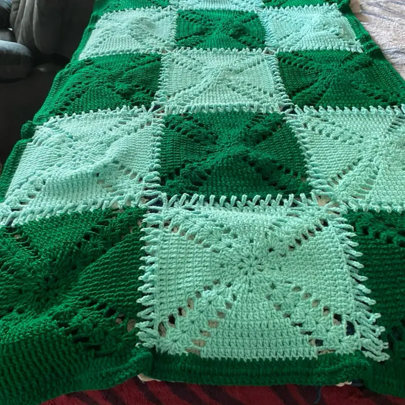 Crochet throw Crochet throw