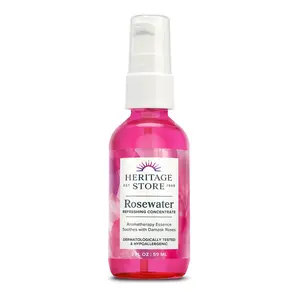 Heritage Store Rosewater Concentrate - Concentrated Fragrance Floral Perfume Mist for Skincare Moisturizing Heritage Store Rosewater Concentrate - Concentrated Fragrance Floral Perfume Mist for Skincare Moisturizing