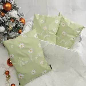 10/50/100 Pack Poly Mailers 10x13, 14.5x19inch ,Cute Packaging Envelope Mailers Polymailers Packaging for Small Business, Shipping Bags for Clothing Boutique Supplies with Self Seal Strip (Thank You)