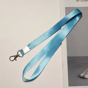 10/20 PCS Sky Blue Lanyards Bulk Set | Durable Neck Straps with Metal Swivel Hooks for ID Badge Holders & Keys | Value Pack for Teachers, Nurses & Event Volunteers