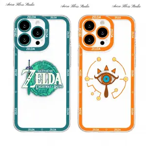 Hot Game The Legend of Zelda Phone Cases For iPhone 17 Promax Air 16 15 14 Pro Max Plus 13 12 11 Transparent Soft TPU Shockproof Protective Cover Gifts For Birthday Valentine Christmas Halloween