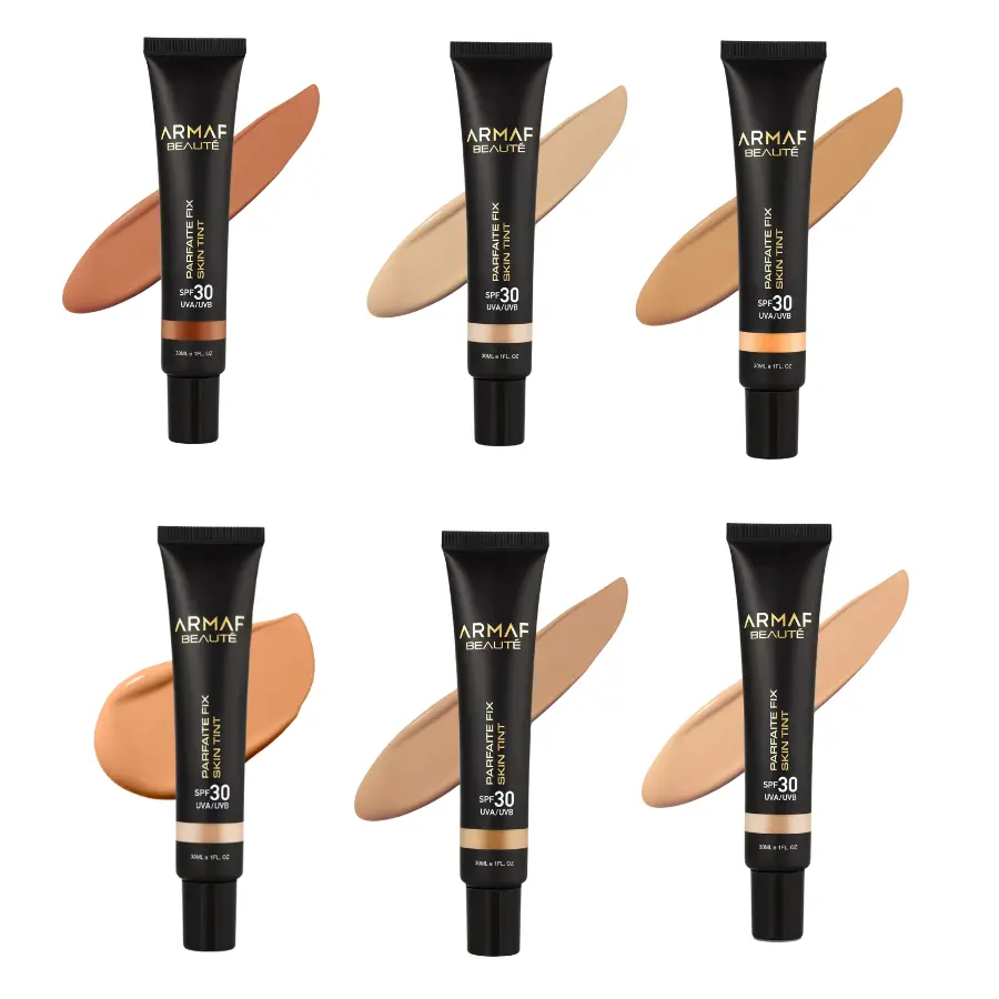 Armaf Parfaite Fix Skin Tint - Lightweight Tinted Moisturizer with SPF 30 Sun Protection for a Silky, Radiant Finish, All Skin Types, 30mL, Makeup Routine, Glycerin, Even Skin Tone