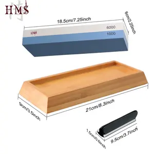 Handmade Sword - Double Side Whetstone, Swords Blade Sharpening Stone Kitchen Knife Knives Knife Sharpener