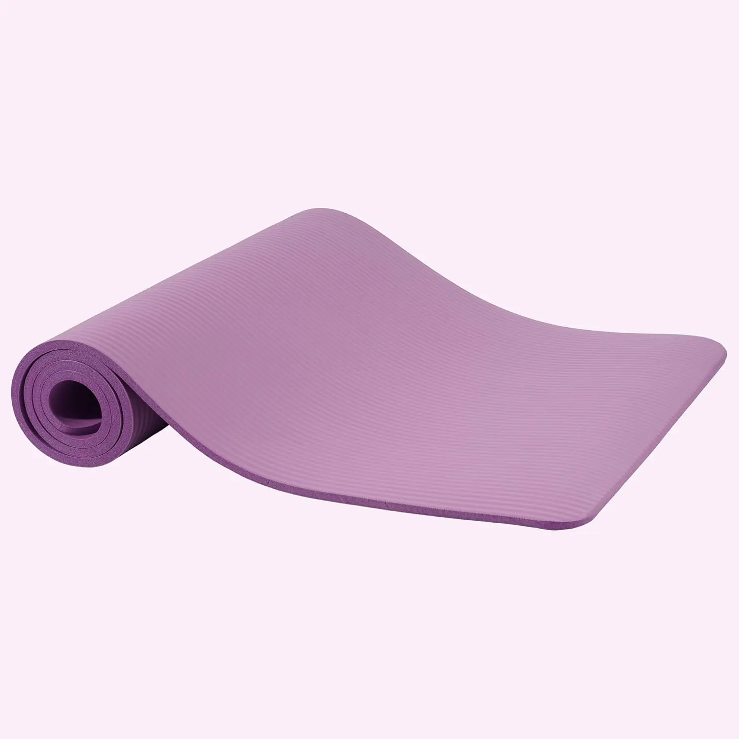 Purple Yoga Mat - Ideal for Practice and Relaxation