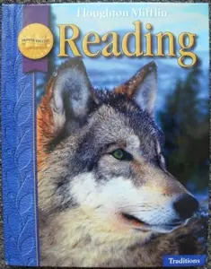 USED Book - Houghton Mifflin Reading: Student Edition Grade 4 Traditions 2008 by HOUGHTON MIFFLIN (Hardcover) - english