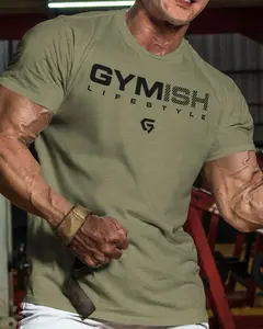Spotter Funny Motivational Workout Gym T-Shirt for Men